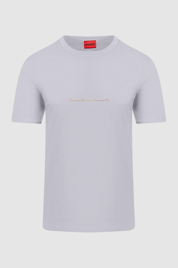 ΜΠΛΟΥΖΑ T-SHIRT HUGO - 100 ΛΕΥΚΟ